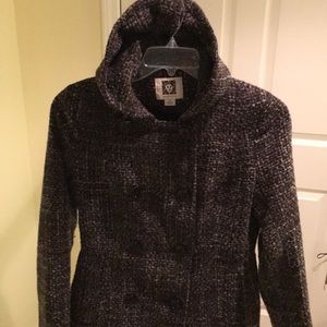 ‼️ Anne Klein tweed doublebreasted jacket